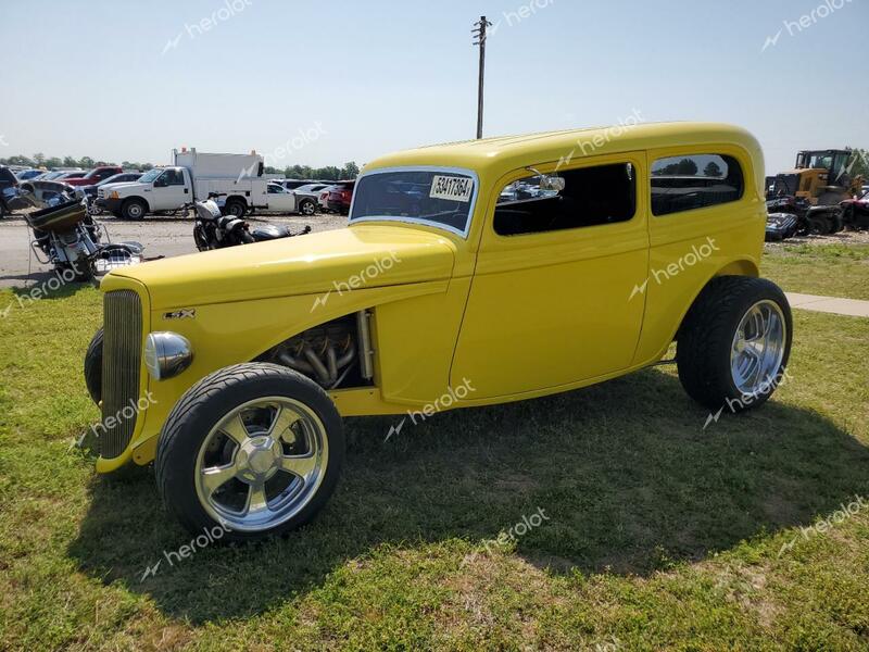 FORD COUP 1934 yellow   18775322 photo #1