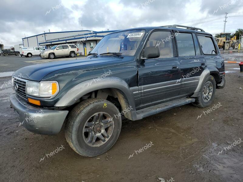 LEXUS LX 450 1996 green  gas JT6HJ88J3T0137523 photo #1