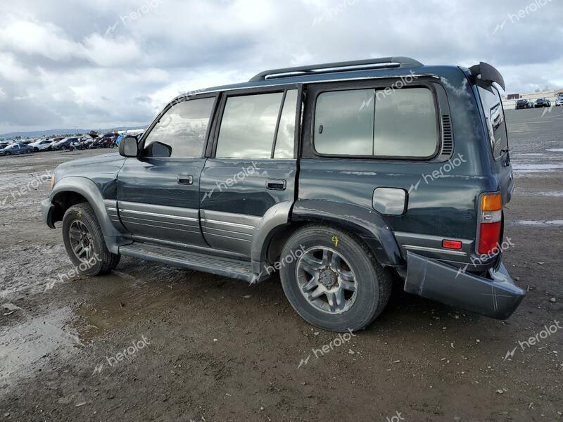 LEXUS LX 450 1996 green  gas JT6HJ88J3T0137523 photo #3