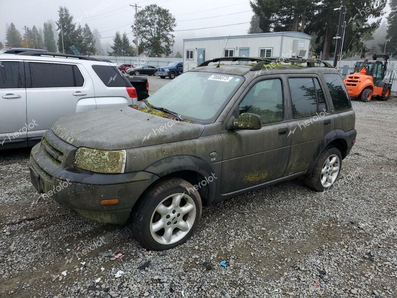 LAND ROVER FREELANDER 2002 black  gas SALNY22202A367415 photo #1