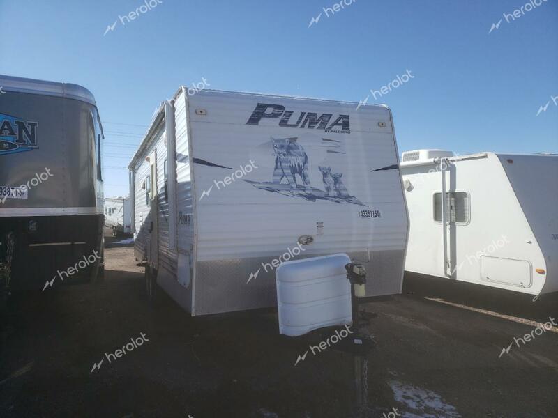 PUMA TRAILER 2009 white   4X4TPUA269P021935 photo #1