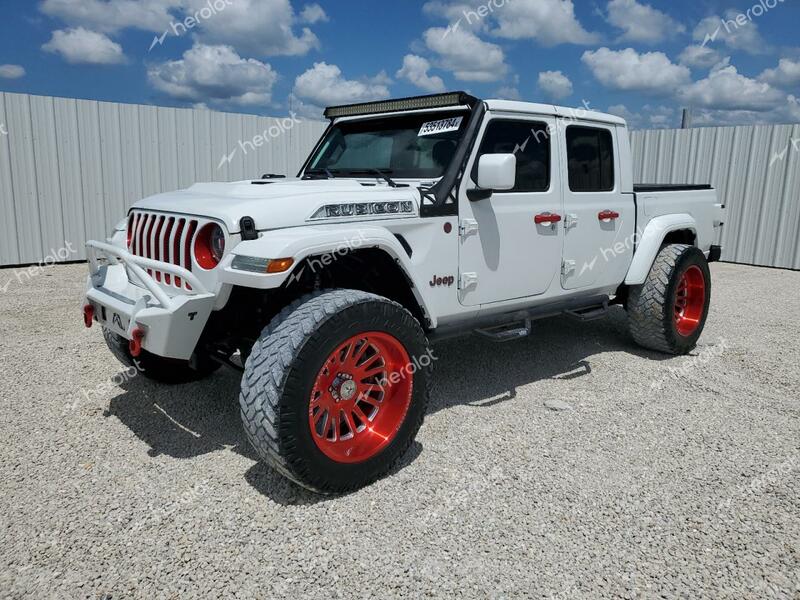 JEEP GLADIATOR 2020 white  gas 1C6HJTFG5LL198347 photo #1