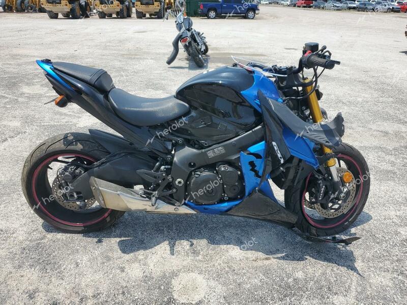 SUZUKI GSX-S1000F 2018 blue  gas JS1GT7CB7J2100270 photo #1