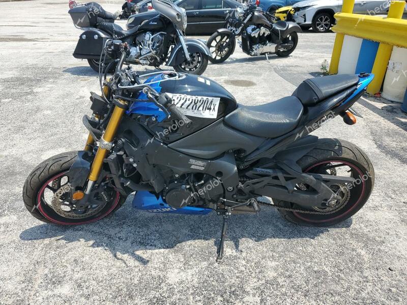 SUZUKI GSX-S1000F 2018 blue  gas JS1GT7CB7J2100270 photo #4