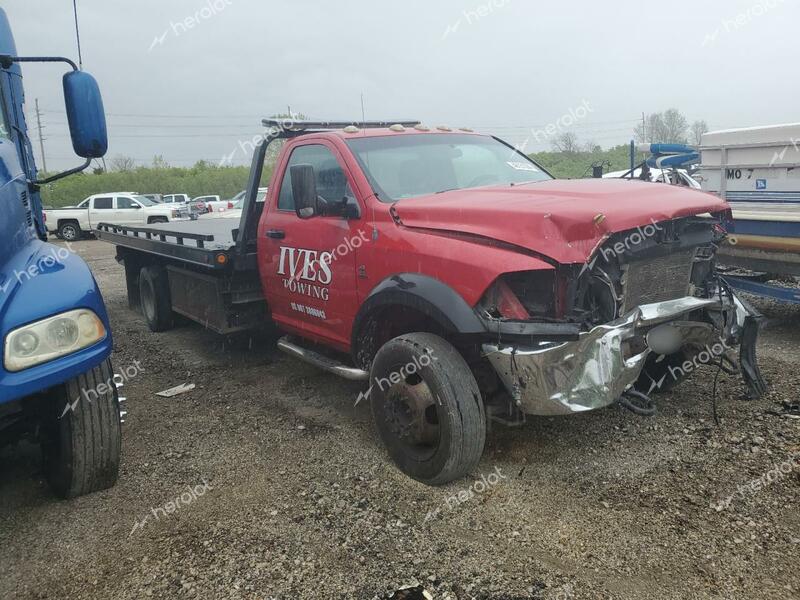 DODGE RAM 5500 S 2012 red chassis diesel 3C7WDMDL5CG142213 photo #1