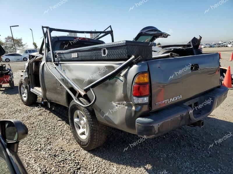 TOYOTA TUNDRA 2003 gray  gas 5TBJN32123S418695 photo #3