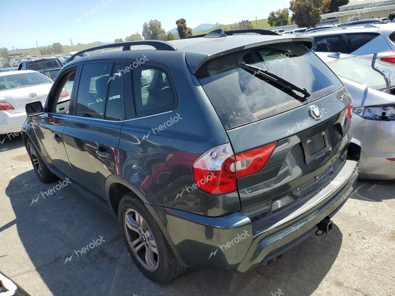 BMW X3 3.0I 2006 charcoal  gas WBXPA93426WG75892 photo #3