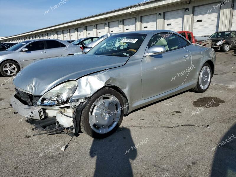 LEXUS SC 430 2002 silver  gas JTHFN48Y020014026 photo #1