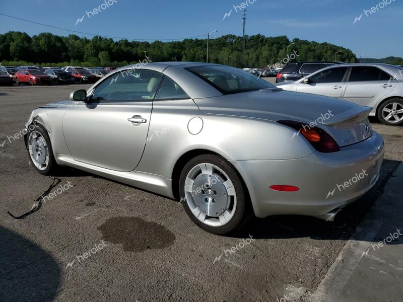 LEXUS SC 430 2002 silver  gas JTHFN48Y020014026 photo #3