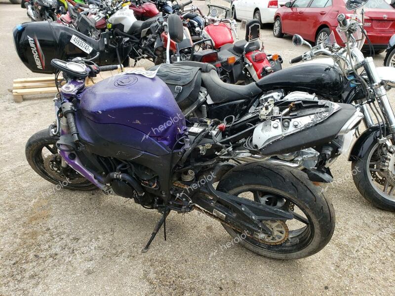 KAWASAKI ZX600 P 2008 purple  gas JKAZX4P168A045839 photo #4