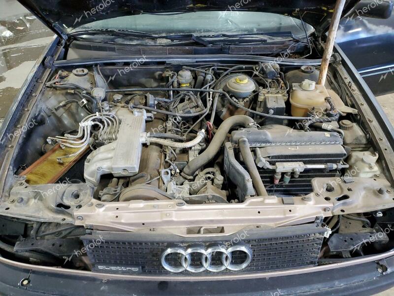 AUDI 90 1988 charcoal  gas WAUGC0899JA228564 photo #4