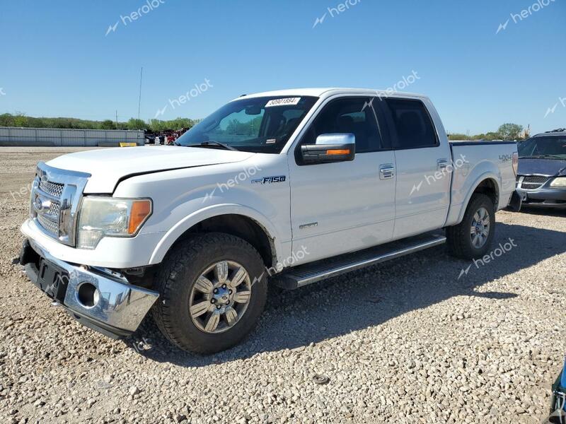 FORD F150 LARIA 2011 white  gas 1FTFW1ETXBFB70707 photo #1