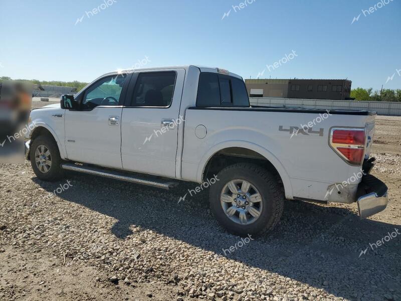 FORD F150 LARIA 2011 white  gas 1FTFW1ETXBFB70707 photo #3