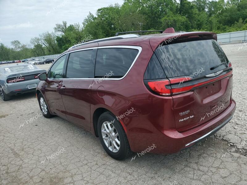 CHRYSLER PACIFICA T 2021 burgundy  flexible fuel 2C4RC1BG6MR574757 photo #3