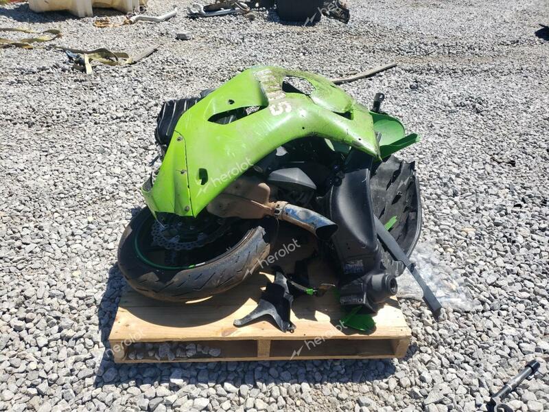 KAWASAKI ZX636 E 2016 green  gas JKBZXJE19GA020591 photo #1