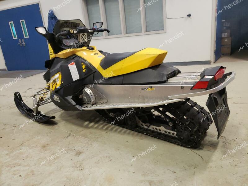 SKI DOO MXZ 500SS 2009 yellow   2BPSMF9BX9V000456 photo #3