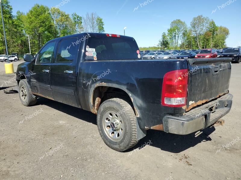 GMC SIERRA K15 2012 black crew pic gas 3GTP2UEA0CG300641 photo #3