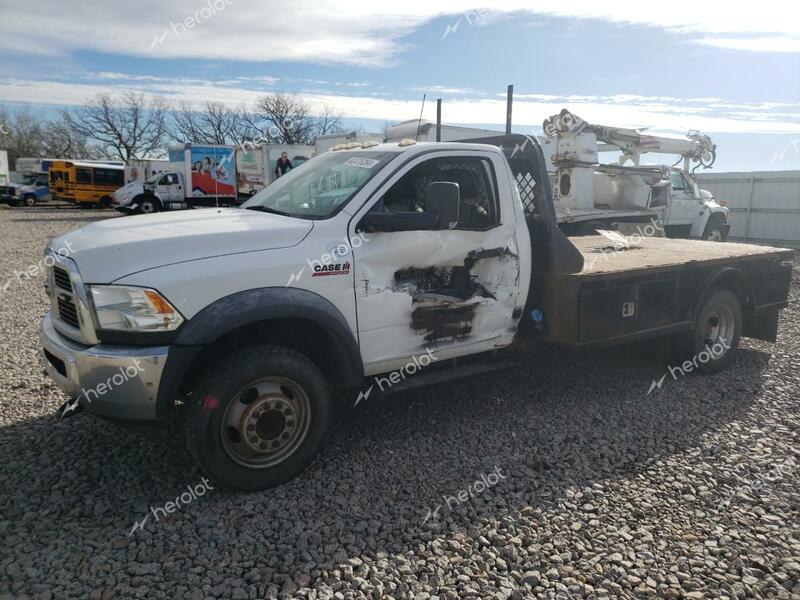 DODGE RAM 5500 S 2012 white chassis diesel 3C7WDNBL8CG240211 photo #1