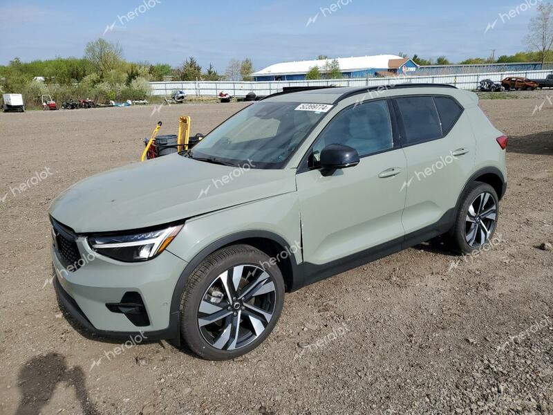 VOLVO XC40 ULTIM 2023 gray  gas YV4L12UX3P2020977 photo #1