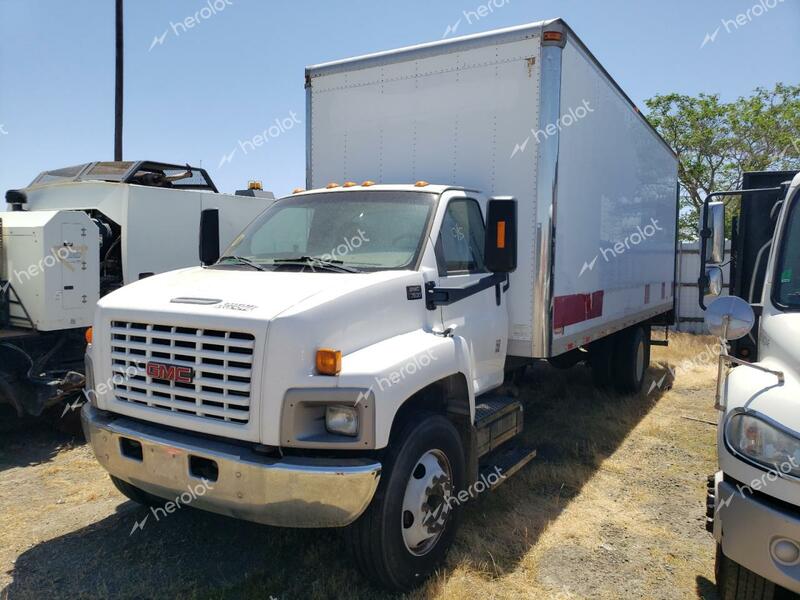 GMC C7500 C7C0 2007 white  diesel 1GDJ7C1347F419899 photo #1