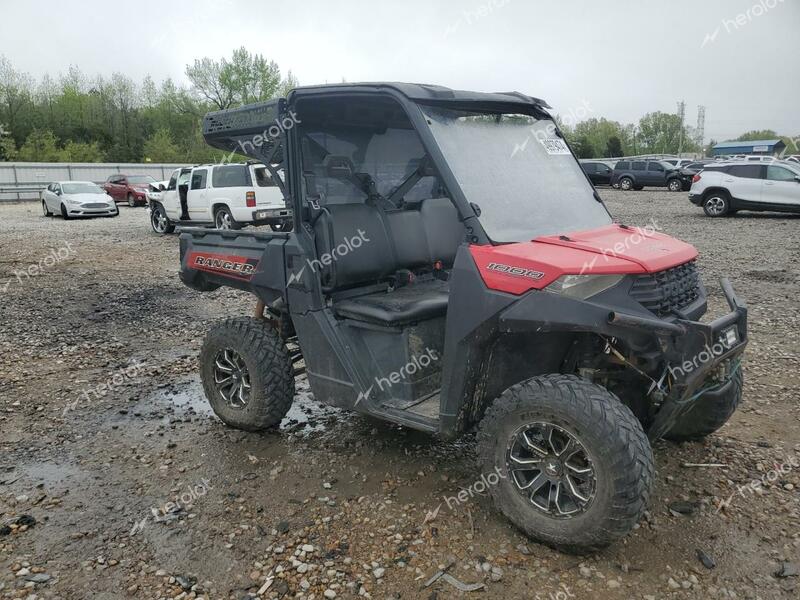 POLARIS RANGER 100 2021 red  gas 4XATAE991M8021687 photo #1