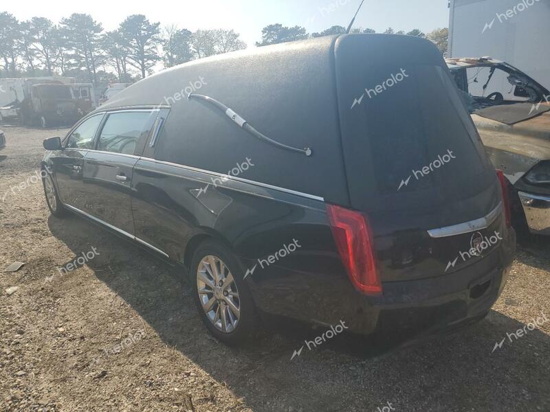 CADILLAC XTS FUNERA 2013 black hearse gas 2GEXG7U37D9500067 photo #3