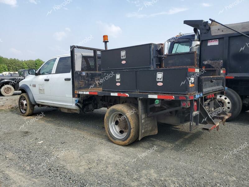 DODGE RAM 4500 S 2012 white crew cha diesel 3C7WDKEL1CG326616 photo #3