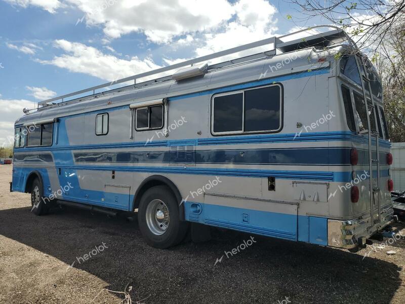 BLUE BIRD SCHOOL BUS 1979 blue   F44460 photo #4