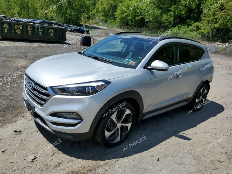 HYUNDAI TUCSON 2018 silver  gas KM8J3CA27JU666016 photo #1