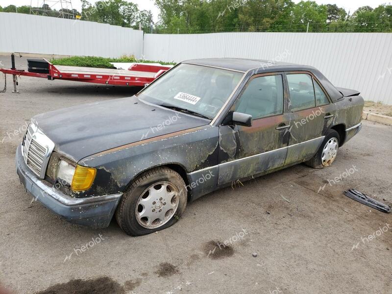 MERCEDES-BENZ 400 E 1992 charcoal  gas WDBEA34E7NB751603 photo #1