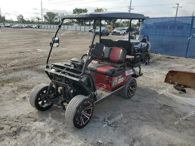 HDK GOLF CART 2022 burgundy   7MZL20828NC004732 photo #3