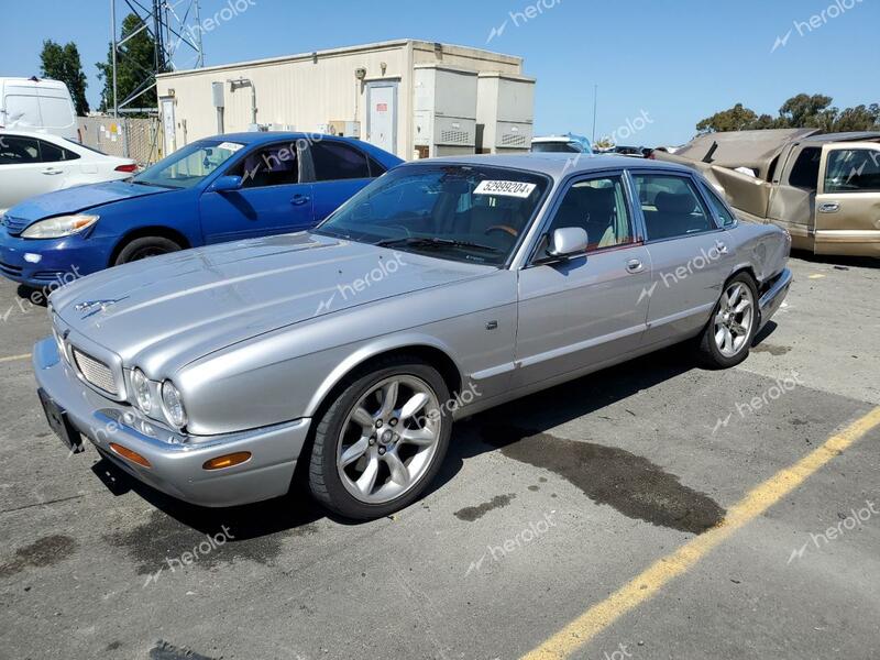 JAGUAR XJR 2001 silver  gas SAJDA15B01MF22396 photo #1