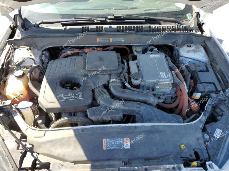 FORD FUSION TIT 2015 white  hybrid engine 3FA6P0SU5FR264805 photo #4