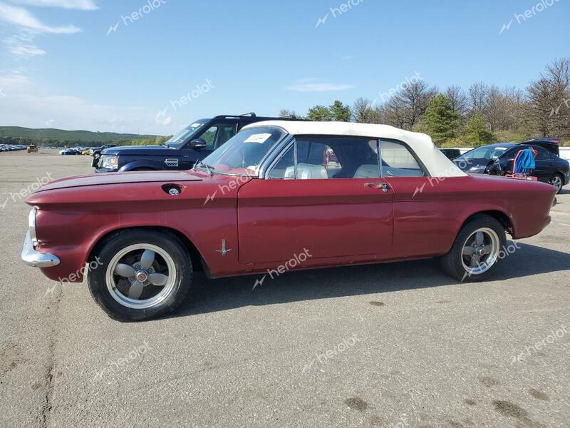 CHEVROLET CORVAIR 1963 red   30967W285639 photo #1