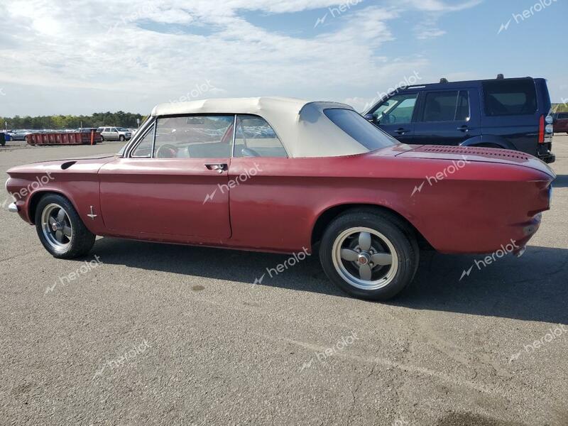 CHEVROLET CORVAIR 1963 red   30967W285639 photo #3