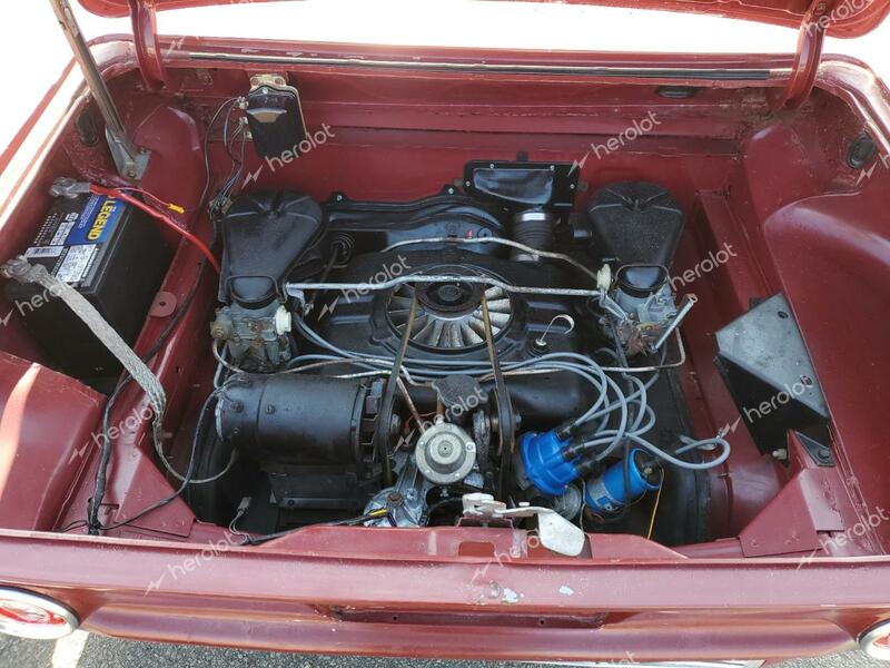 CHEVROLET CORVAIR 1963 red   30967W285639 photo #4