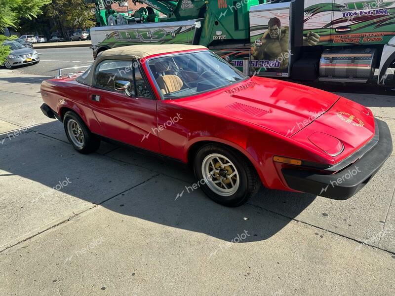 TRIUMPH CAR TR-7 1980 red   TPVDJ8AT201794 photo #3