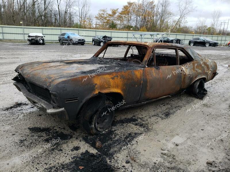 CHEVROLET NOVA 1972 burn   1X27F2W187113 photo #1