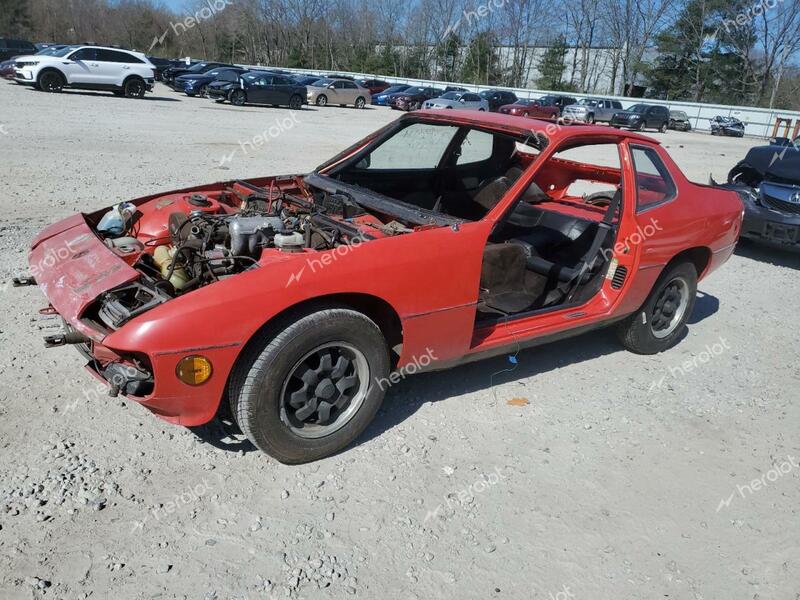 PORSCHE 924 1979 red   9249207442 photo #1