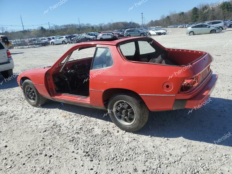 PORSCHE 924 1979 red   9249207442 photo #3