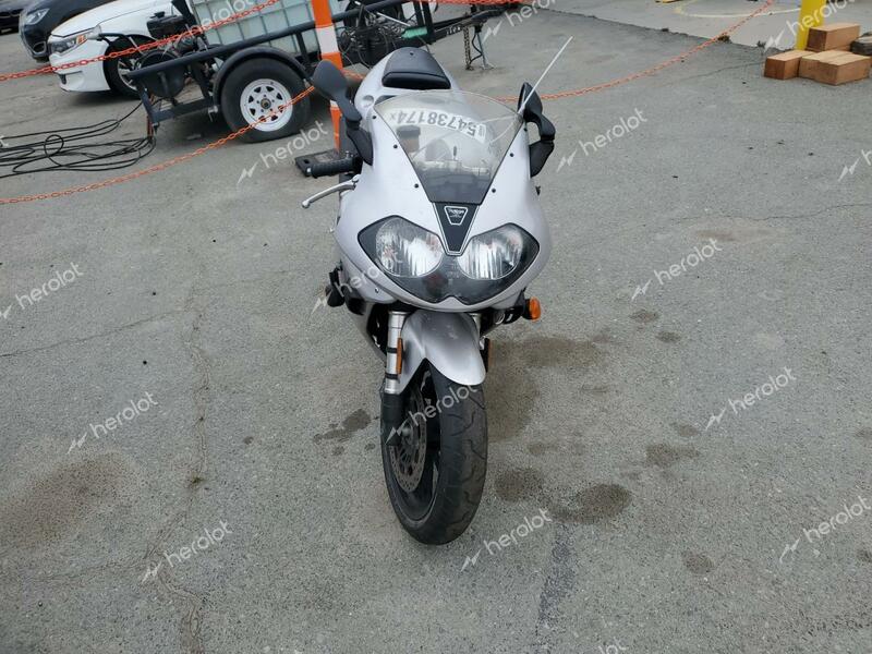 TRIUMPH MOTORCYCLE DAYTONA 95 2002 silver  gas SMT502FT62J139910 photo #3