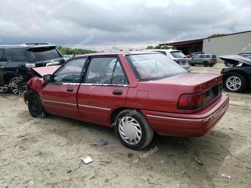 MERCURY TRACER 1991 red  gas 3MAPM10J3MR667555 photo #3