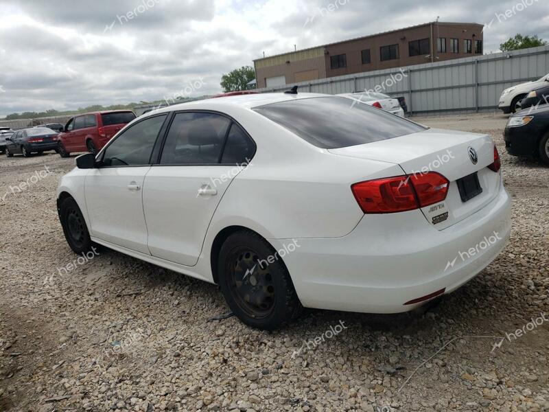 VOLKSWAGEN JETTA SE 2014 white  gas 3VWB07AJ5EM387610 photo #3