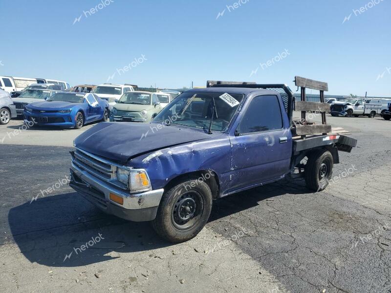 TOYOTA PICKUP 1/2 1989 purple  gas JT4RN82P0K0003498 photo #1