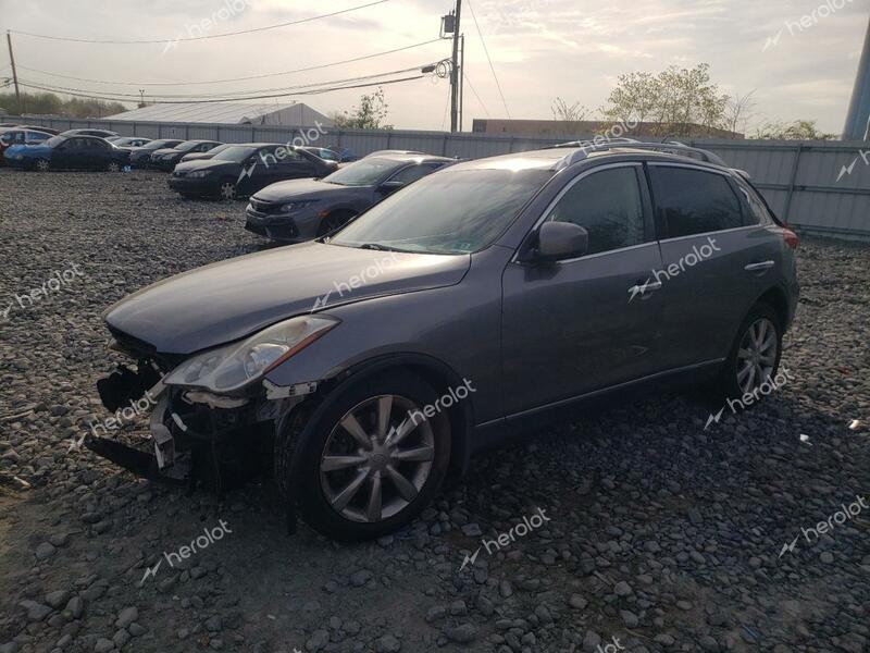 INFINITI EX37 BASE 2013 gray  gas JN1BJ0HR7DM481794 photo #1