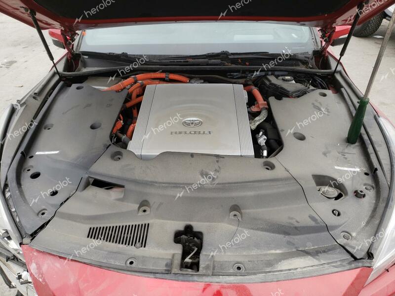 TOYOTA MIRAI LE 2022 red  hydrogen fuel cell JTDAAAAA9NA004631 photo #4