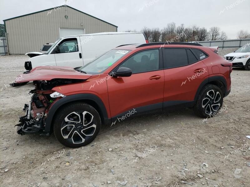 CHEVROLET TRAX 2RS 2024 orange  gas KL77LJE23RC033637 photo #1