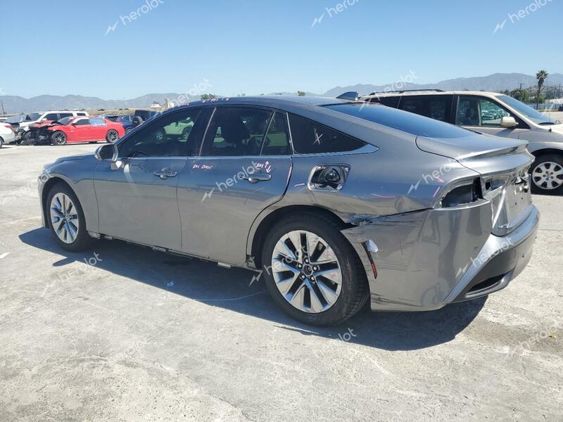 TOYOTA MIRAI LE 2022 gray  hydrogen fuel cell JTDAAAAA7NA005518 photo #3