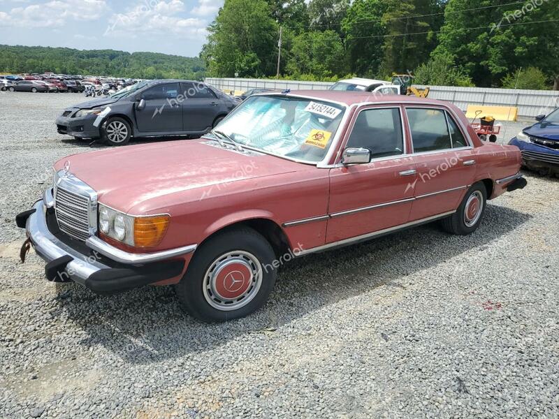 MERCEDES-BENZ 450 SEL 1976 red   11603312045689 photo #1