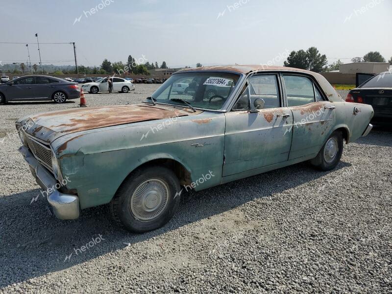 FORD FALCON 1966 blue   6K02T250649 photo #1